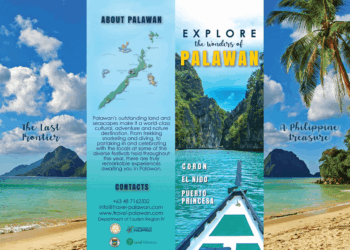 Travel Brochures Examples Green Photo Centric Trifold Travel Brochure