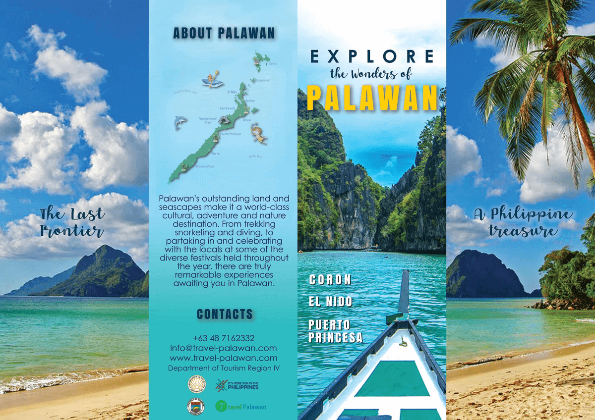 Travel Brochure Template, Print Templates | GraphicRiver