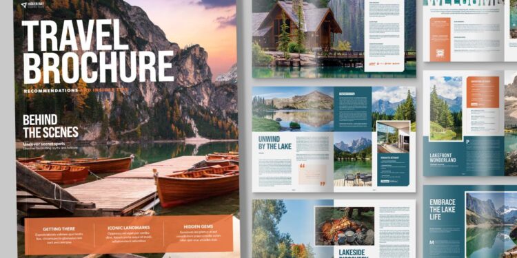 Travel Brochure Template - BrandPacks