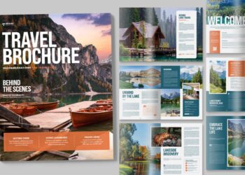 Travel Brochure Template - BrandPacks
